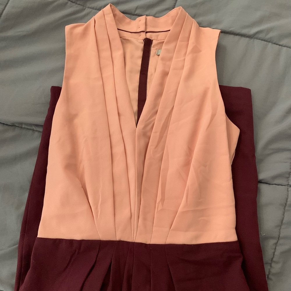 $3 when bundled H&M pink and maroon dress